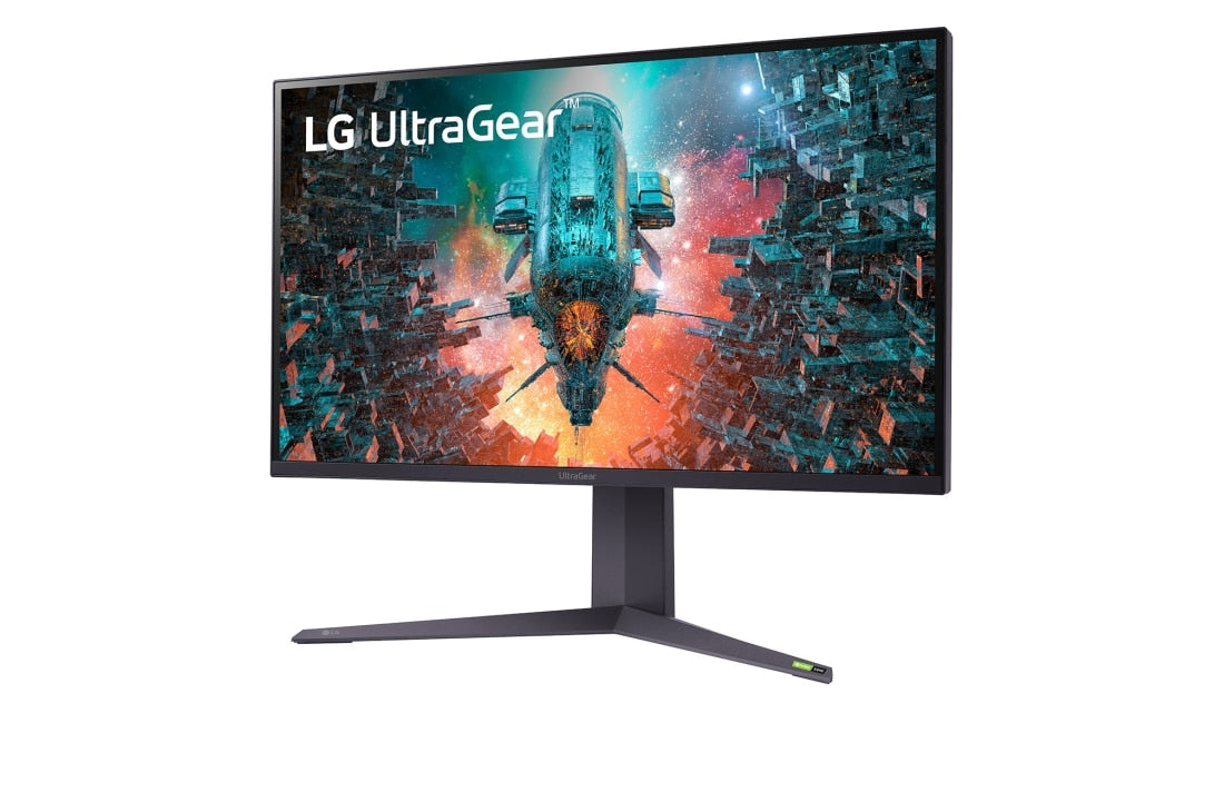 LG LG 32GQ950P-B platta pc-skärmar 80 cm (31.5") 3840 x 2160 pixlar 4K Ultra HD LED Svart