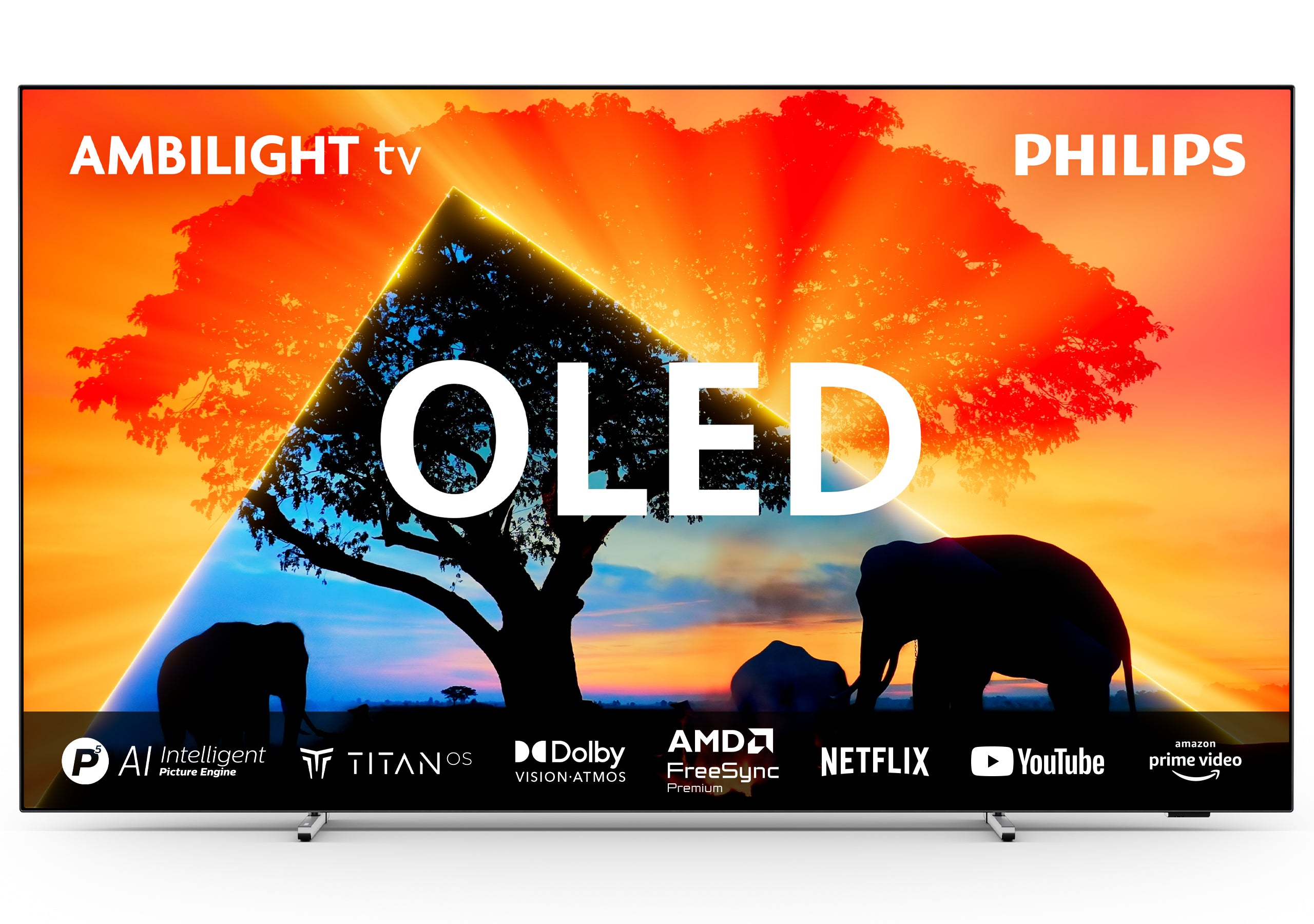 Philips Philips 48OLED769/12 TV-apparat 121,9 cm (48") 4K Ultra HD Smart-TV Wi-Fi Metallisk