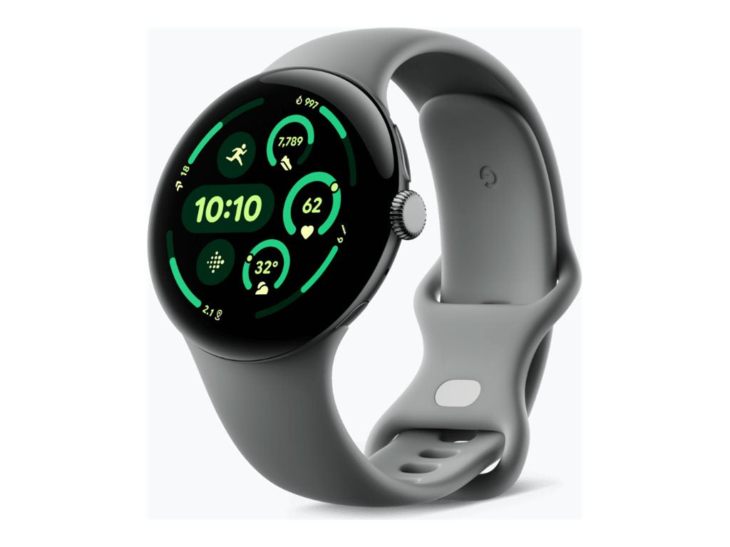 Google Pixel Watch 3 45 mm Sort Grå Smart ur