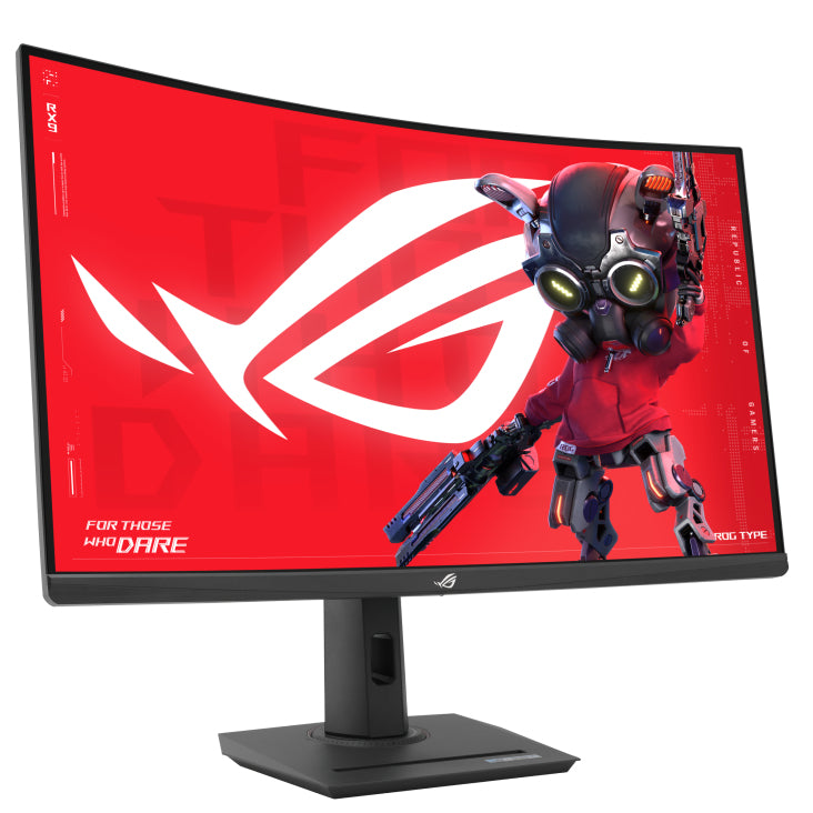 ASUS ASUS ROG Strix XG32WCS platta pc-skärmar 80 cm (31.5") 2560 x 1440 pixlar Quad HD LED Svart