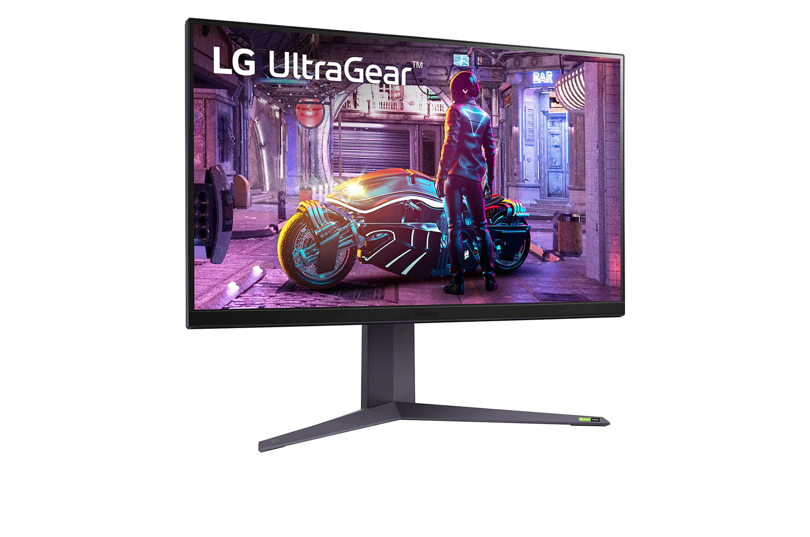 LG LG 32GQ850-B platta pc-skärmar 81,3 cm (32") 2560 x 1440 pixlar Quad HD Svart