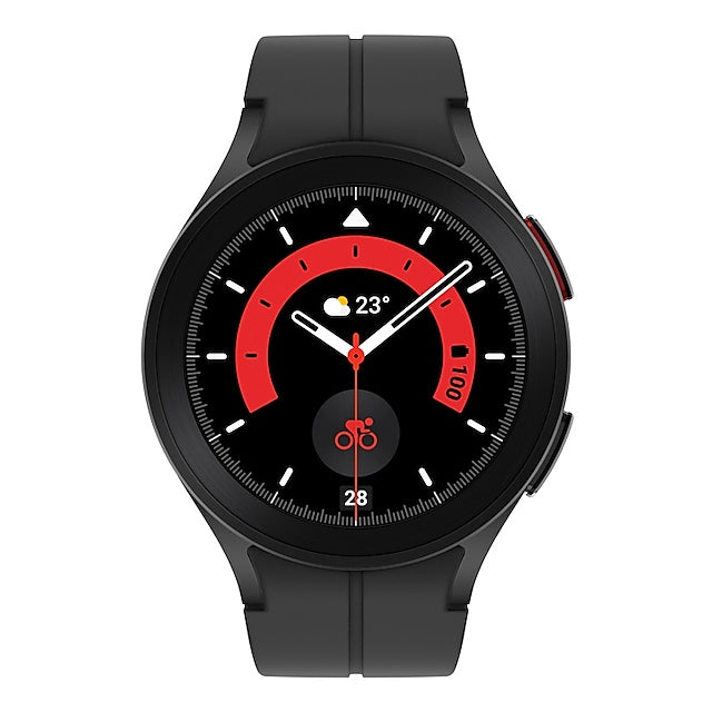 Samsung Galaxy Watch5 Pro 3,56 cm (1.4") OLED 45 mm Digital 450 x 450 pixlar Pekskärm Svart Wi-Fi GPS