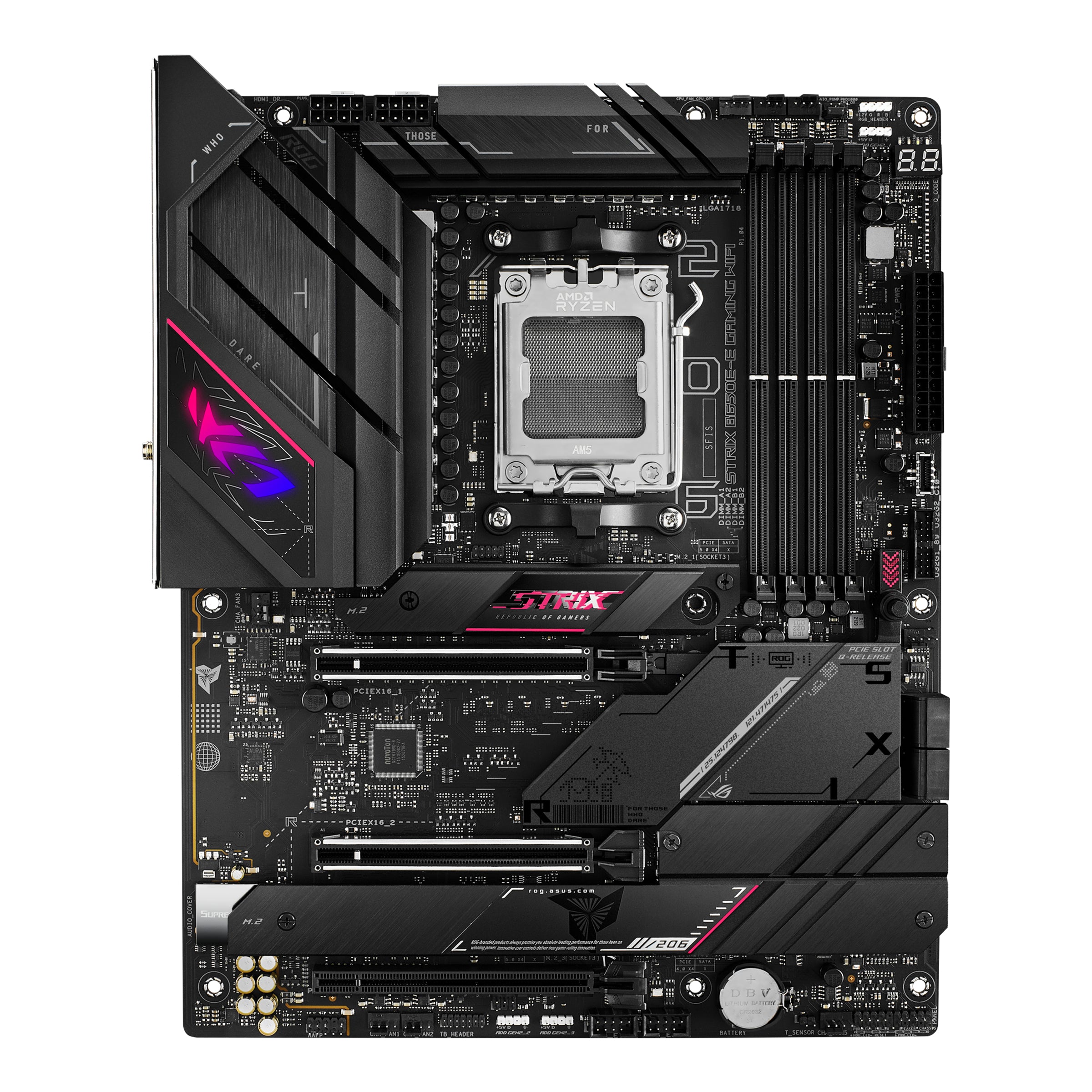 ASUS ROG STRIX B650E-E GAMING WIFI AMD B650 AM5-sockel ATX