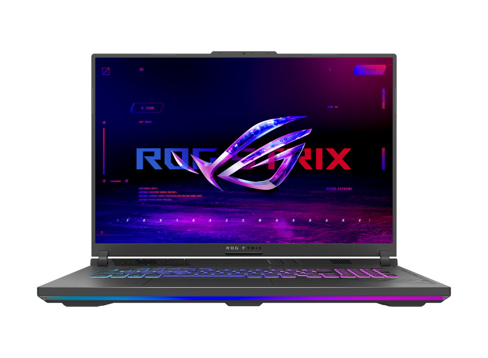 ASUS ASUS ROG Strix G18 G814JVR-N6020W bärbara datorer Intel® Core™ i9 i9-14900HX Bärbar dator 45,7 cm (18") 2.5K 16 GB DDR5-SDRAM 1 TB SSD NVIDIA GeForce RTX 4060 Wi-Fi 6E (802.11ax) Windows 11 Home Svart, Grå