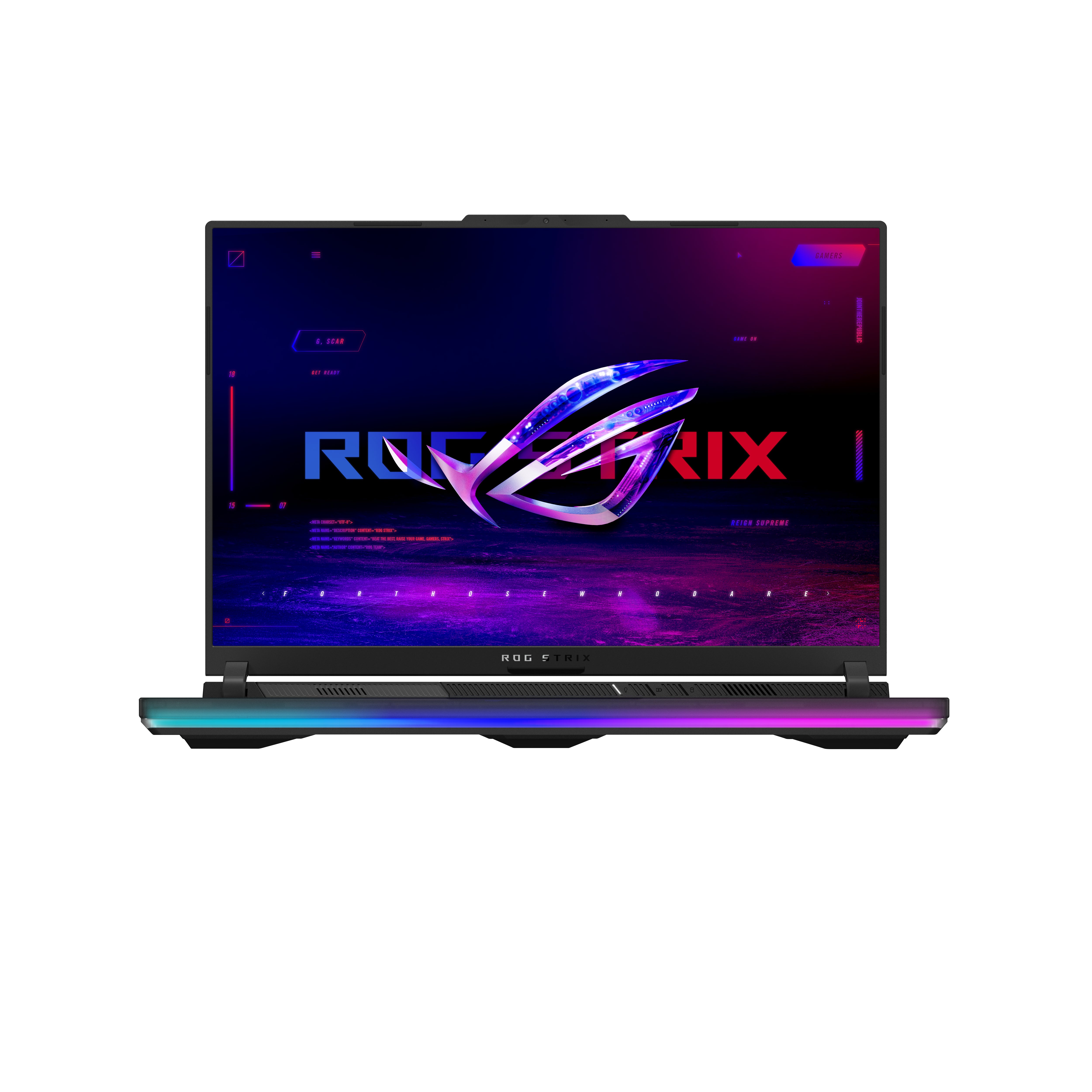 ASUS ASUS ROG Strix SCAR 16 G634JZR-RA034W bärbara datorer Intel® Core™ i9 i9-14900HX Bärbar dator 40,6 cm (16") Quad HD+ 32 GB DDR5-SDRAM 2 TB SSD NVIDIA GeForce RTX 4080 Wi-Fi 6E (802.11ax) Windows 11 Home Svart