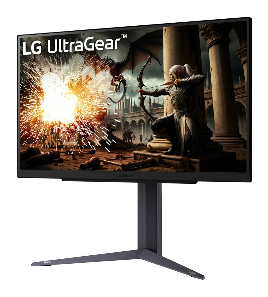 LG LG 27GS75QX-B platta pc-skärmar 68,6 cm (27") 2560 x 1440 pixlar Quad HD Svart