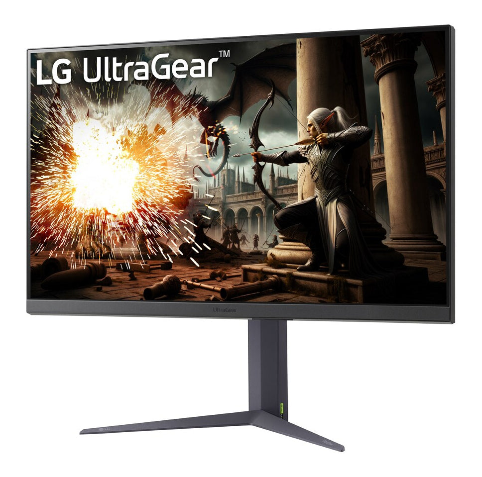 LG LG 32GS75QX-B platta pc-skärmar 80 cm (31.5") 2560 x 1440 pixlar Quad HD Svart