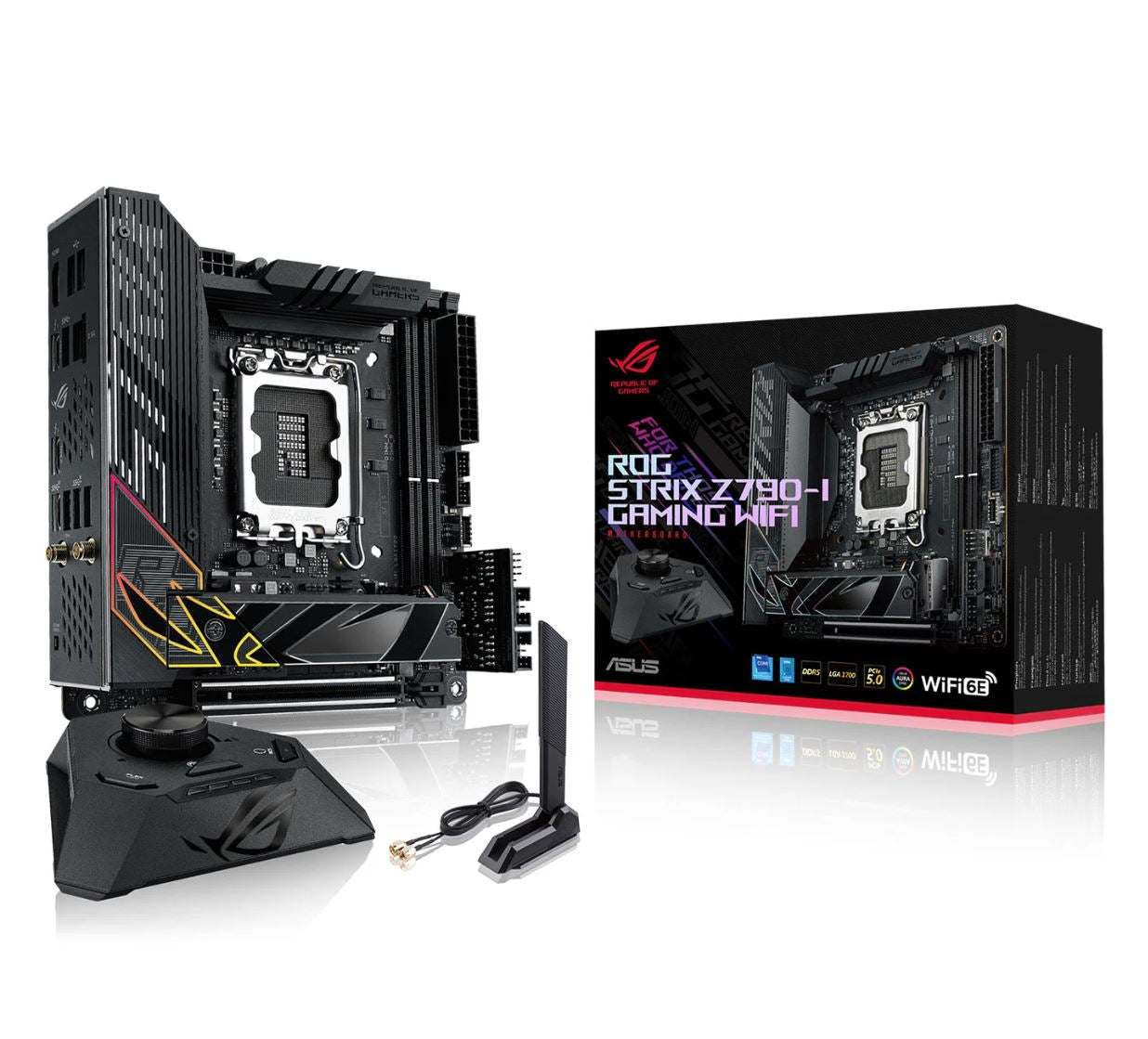 ASUS ROG STRIX Z790-I GAMING WIFI Intel Z790 LGA 1700 Mini-ITX