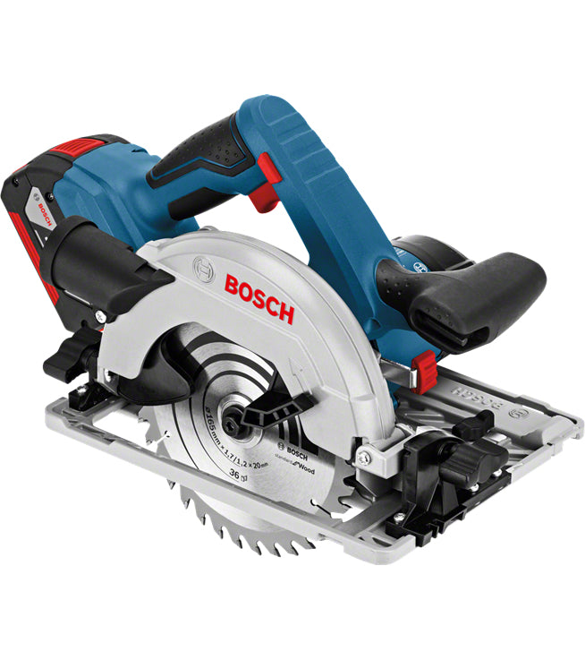 Bosch Bosch GKS 18V-57 G Professional 16,5 cm Sort, Blå, Grå, Rød 3400 RPM