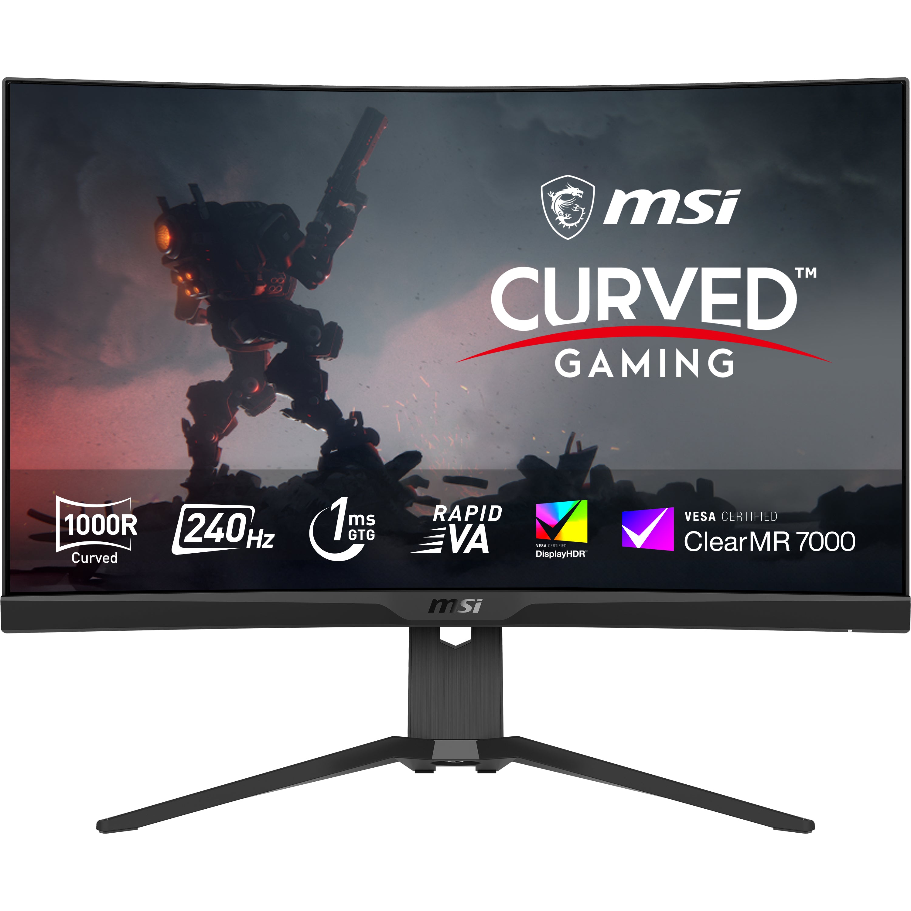 MSI MSI MPG 275CQRXF platta pc-skärmar 68,6 cm (27") 2560 x 1440 pixlar Wide Quad HD Svart