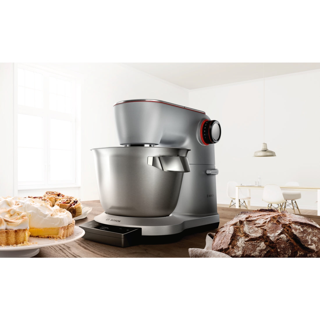 Bosch Bosch MUM9AX5S00 matberedare med tillagningsfunktion 1500 W 5,5 l Rostfritt stål