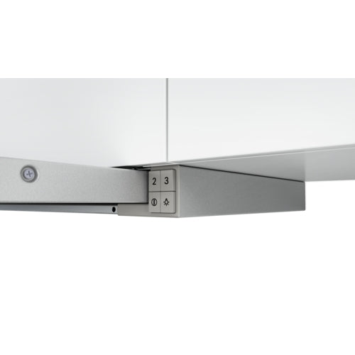 Bosch Bosch Serie 4 DFT63AC50 köksfläkt Halvinbyggd (utdragbar) Silver 360 m³/h