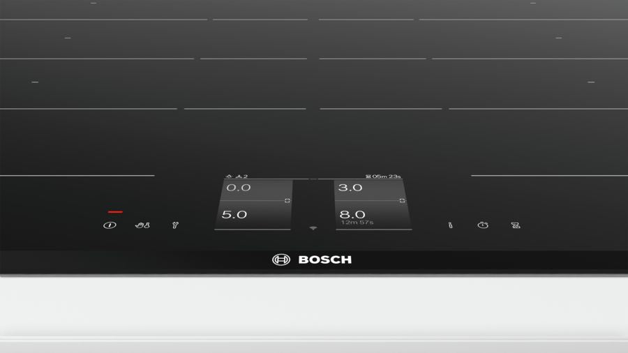 Bosch Bosch Serie 8 PXY875KW1E spishällar Svart Inbyggd Induktionshäll med zon 4 zone(s)