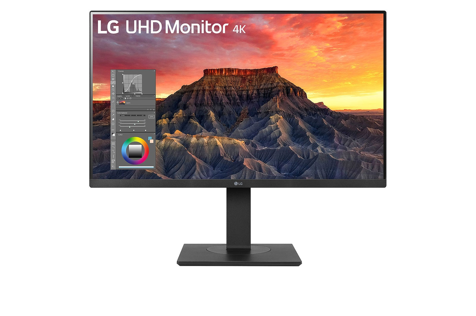 LG 27BQ65UB platta pc-skärmar 68,6 cm (27") 3840 x 2160 pixlar 4K Ultra HD LED Svart