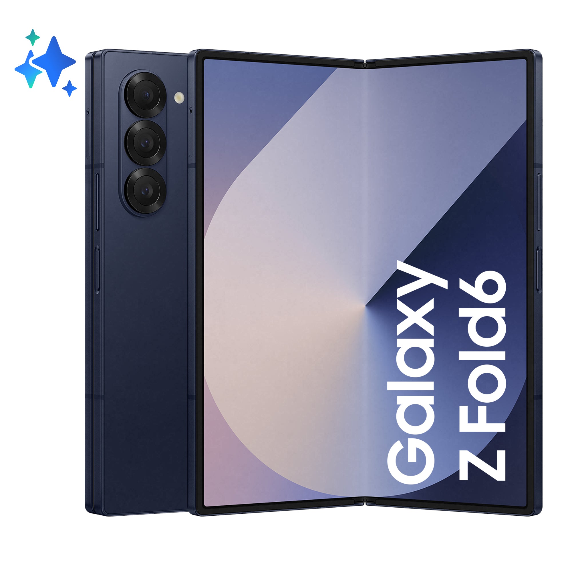 Samsung Galaxy Z Fold6 19,3 cm (7.6") Dubbla SIM-kort Android 14 5G USB Type-C 12 GB 512 GB 4400 mAh Marinblå