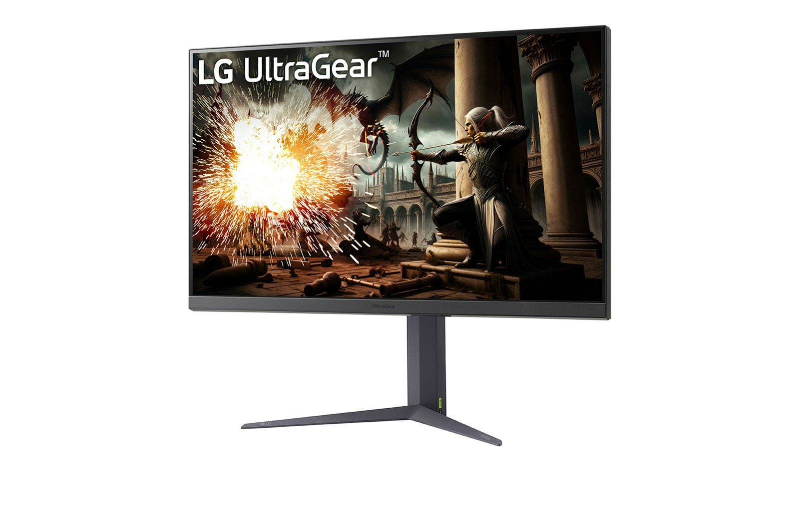 LG LG 32GS75Q-B platta pc-skärmar 80 cm (31.5") 2560 x 1440 pixlar Quad HD LCD Svart