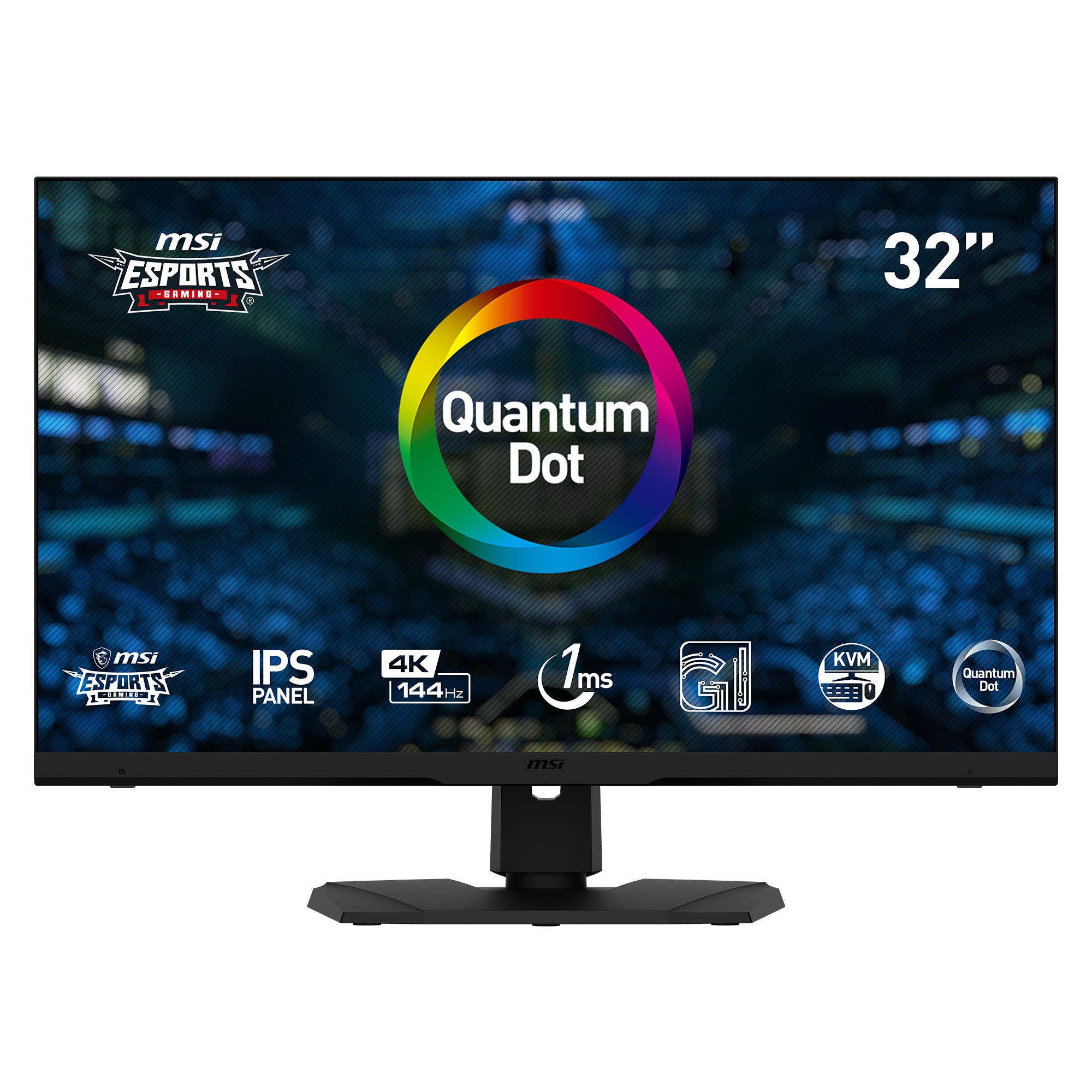 MSI MSI Optix MPG321UR-QD platta pc-skärmar 81,3 cm (32") 3840 x 2160 pixlar 4K Ultra HD LED Svart