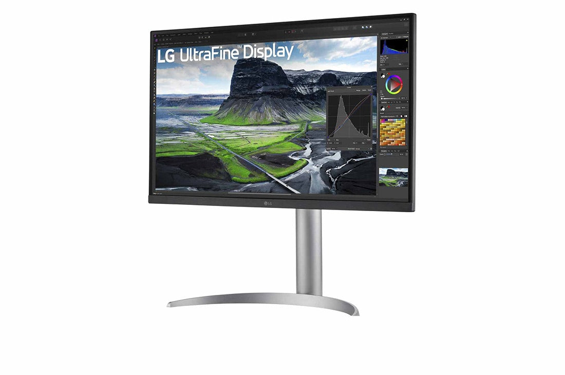 LG 27UQ850V-W platta pc-skärmar 68,6 cm (27") 3840 x 2160 pixlar 4K Ultra HD LCD Vit