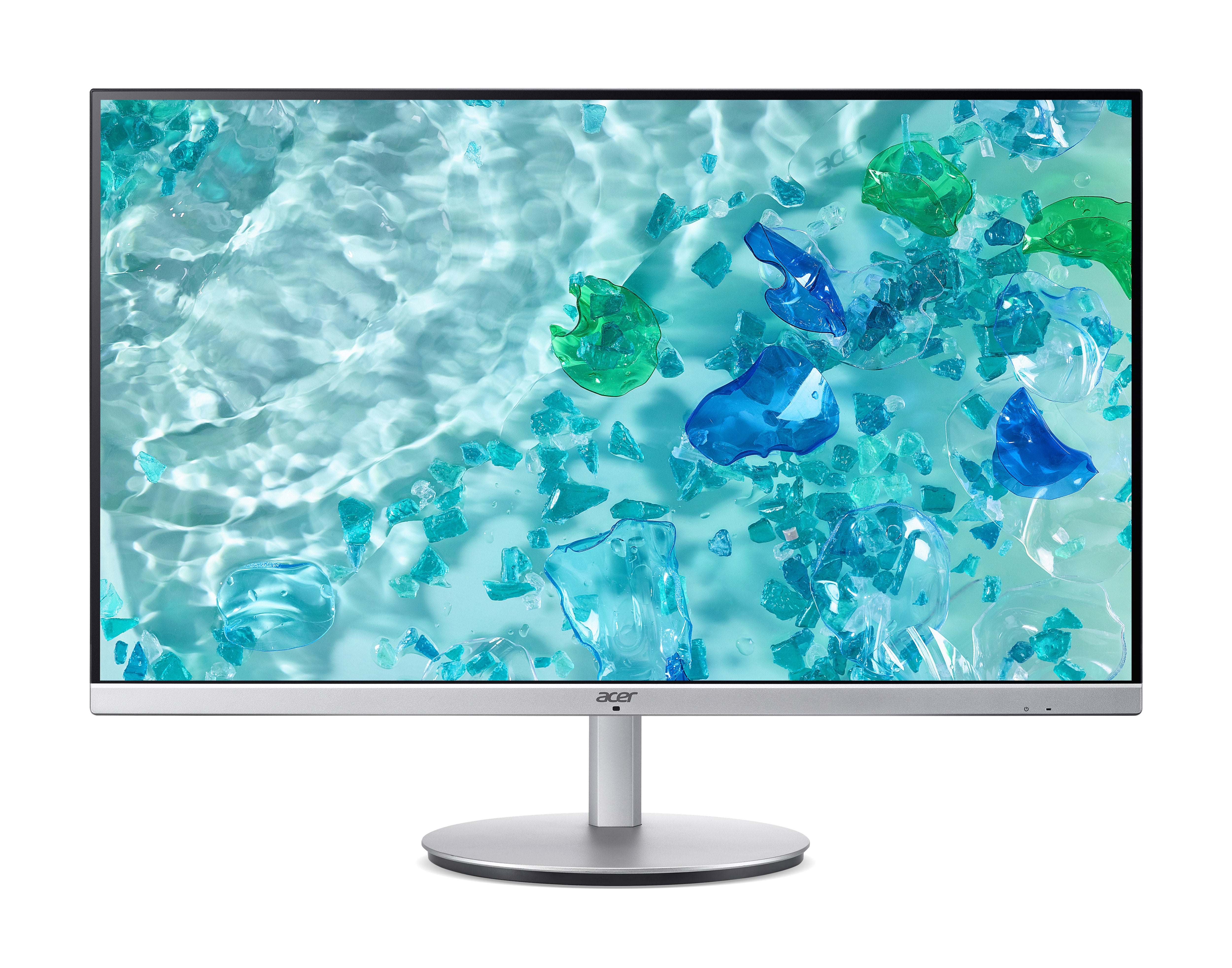 Acer CB322QU E platta pc-skärmar 80 cm (31.5") 2560 x 1440 pixlar Wide Quad HD Silver