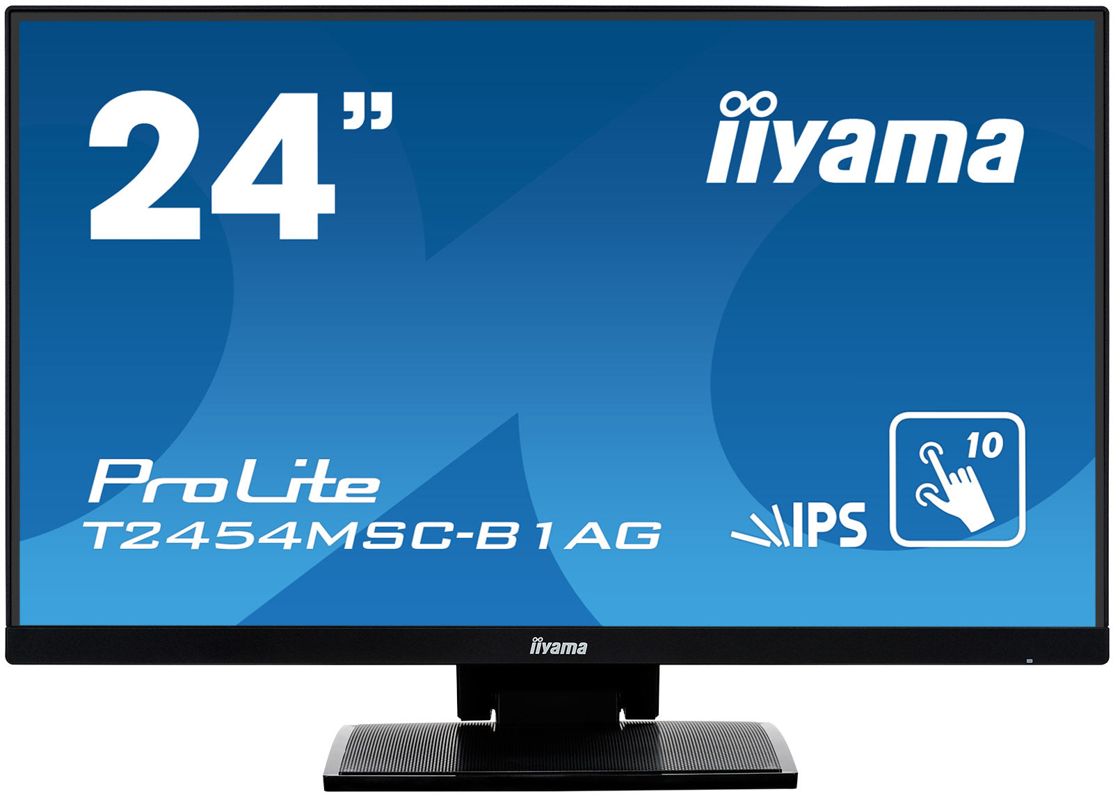 iiyama iiyama ProLite T2454MSC-B1AG platta pc-skärmar 60,5 cm (23.8") 1920 x 1080 pixlar Full HD LED Pekskärm Flera användare Svart