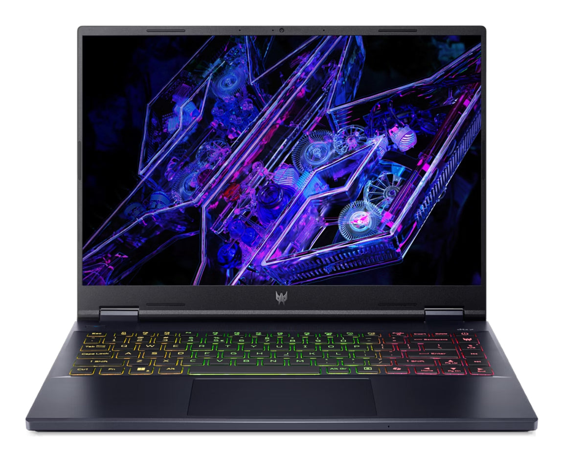 Acer Predator PHN14-51-91G5 Intel Core Ultra 9 185H Laptop 36.8 cm (14.5") WQXGA+ 32 GB LPDDR5x-SDRAM 1 TB SSD NVIDIA GeForce RTX 4070 Wi-Fi 6 (802.11ax) Windows 11 Home Black