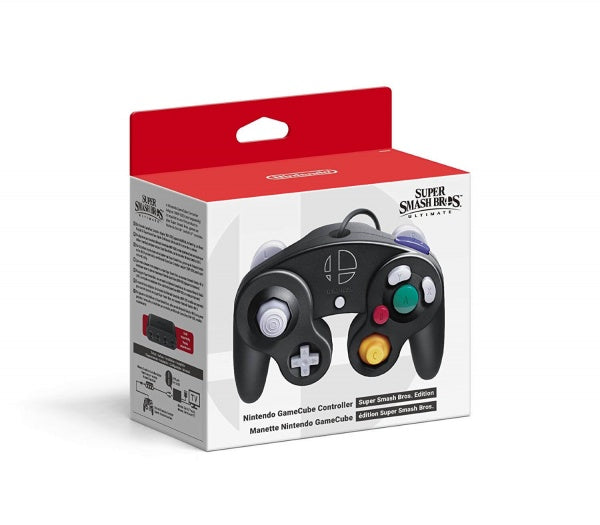 Nintendo Nintendo GameCube Controller - Super Smash Bros. Edition Svart USB Spelplatta Analog / Digital Nintendo Switch