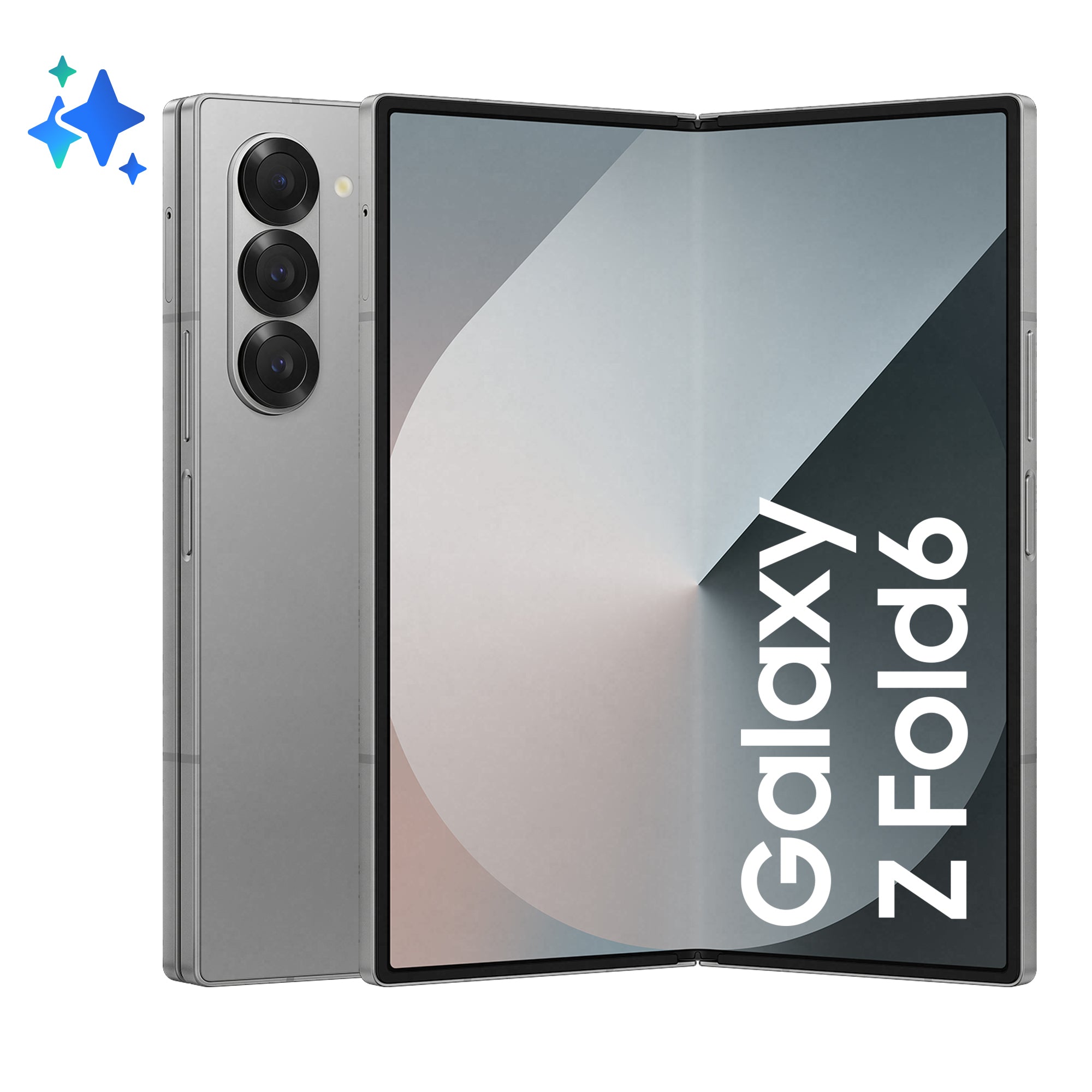 Samsung Galaxy Z Fold6 19,3 cm (7.6") Dubbla SIM-kort Android 14 5G USB Type-C 12 GB 1 TB 4400 mAh Silver