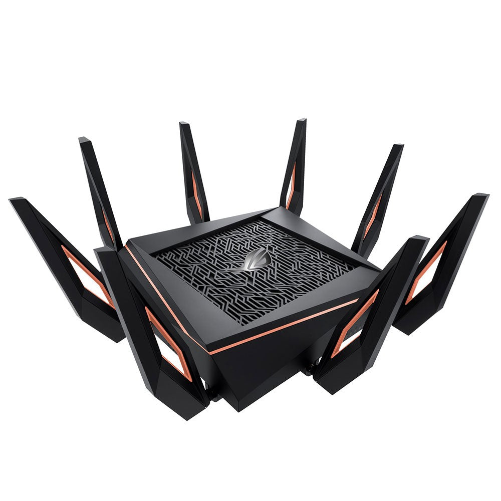 ASUS GT-AX11000 trådlös router Gigabit Ethernet Tri-band (2,4 GHz / 5 GHz / 5 GHz) Svart