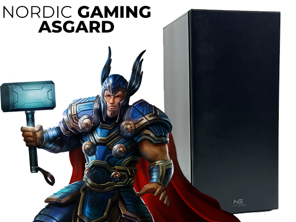 Nordic Gaming Asgard Thor V4 Gaming PC | Ryzen 5 32GB RTX4070 1TB