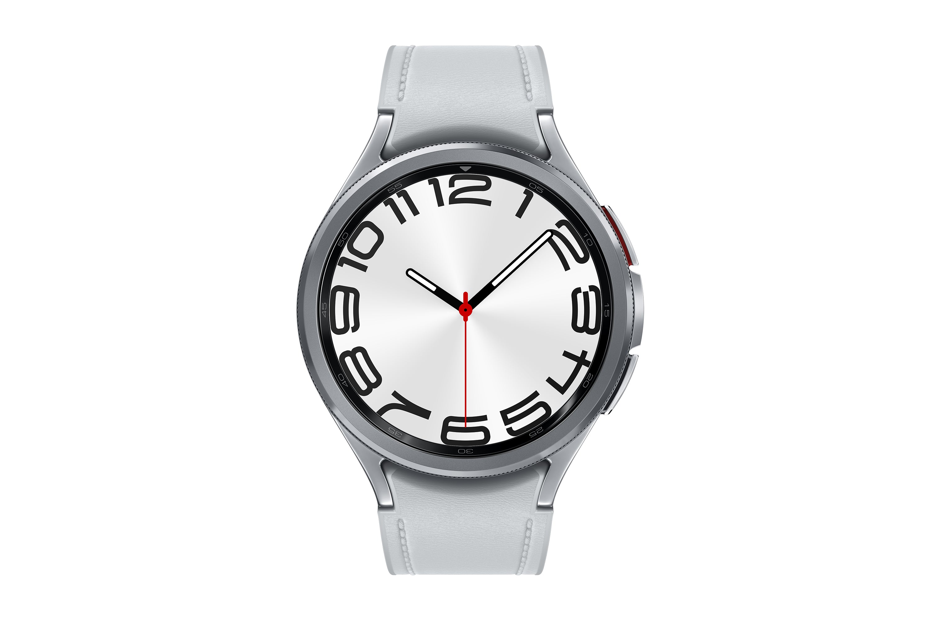 Samsung Galaxy Watch6 Classic 47 mm Digital Pekskärm 4G Silver