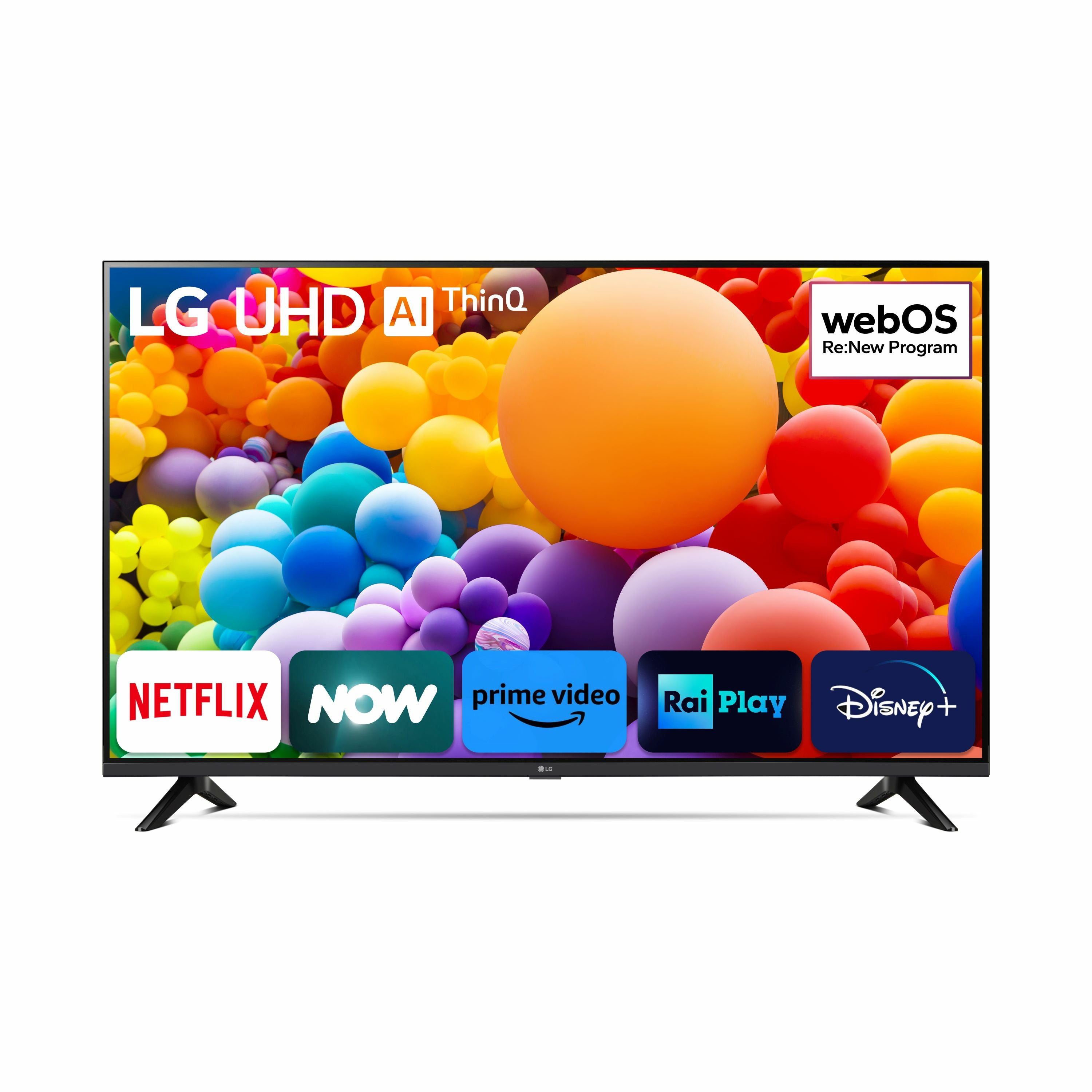 LG LG UHD 55UT73006LA TV-apparat 139,7 cm (55") 4K Ultra HD Smart-TV Wi-Fi Blå