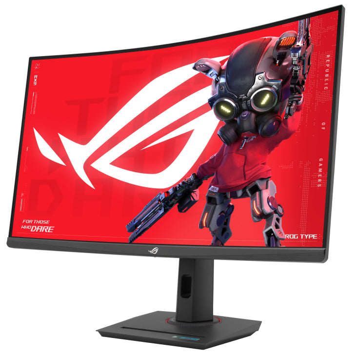 ASUS ASUS ROG Strix XG32WCMS platta pc-skärmar 80 cm (31.5") 2560 x 1440 pixlar Quad HD LCD Svart