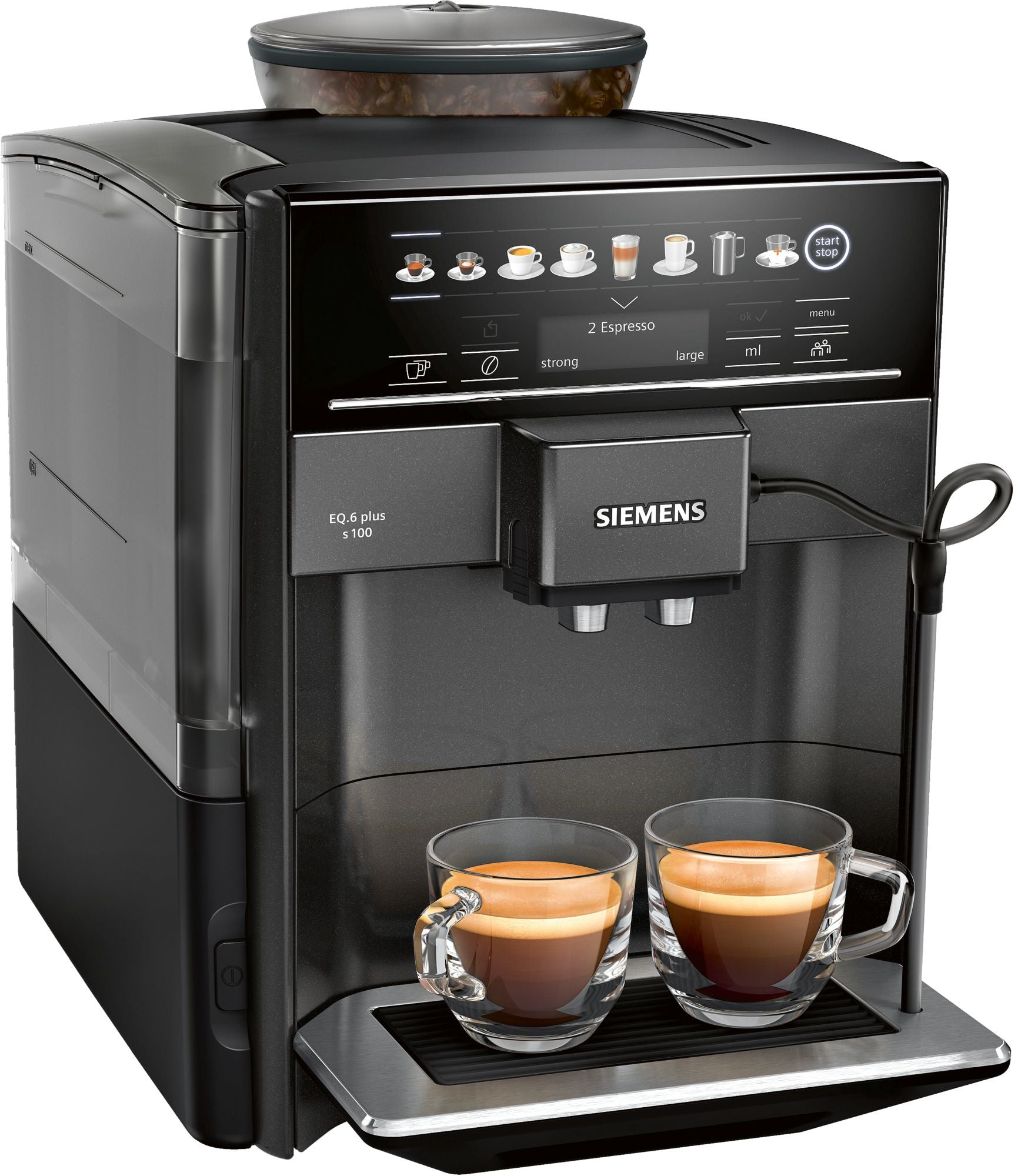 Siemens Siemens EQ.6 plus s100 Helautomatisk Espressomaskin 1,7 l