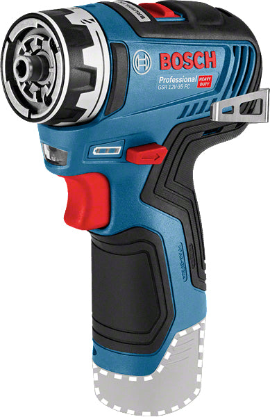 Bosch Bosch GSR 12V-35 FC 1750 RPM utan nyckel 590 g Svart, Blå, Röd