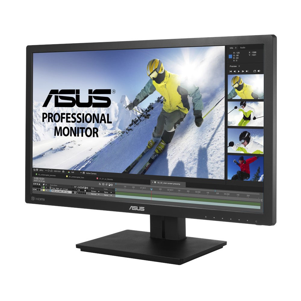 ASUS PB278QV platta pc-skärmar 68,6 cm (27") 2560 x 1440 pixlar Quad HD LED Svart