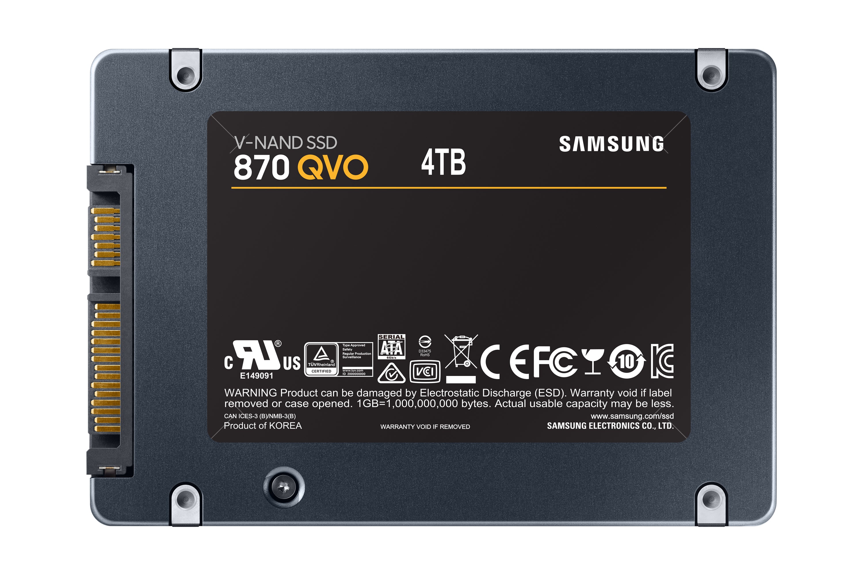 Samsung Samsung MZ-77Q4T0 4 TB 2.5" Serial ATA III V-NAND MLC