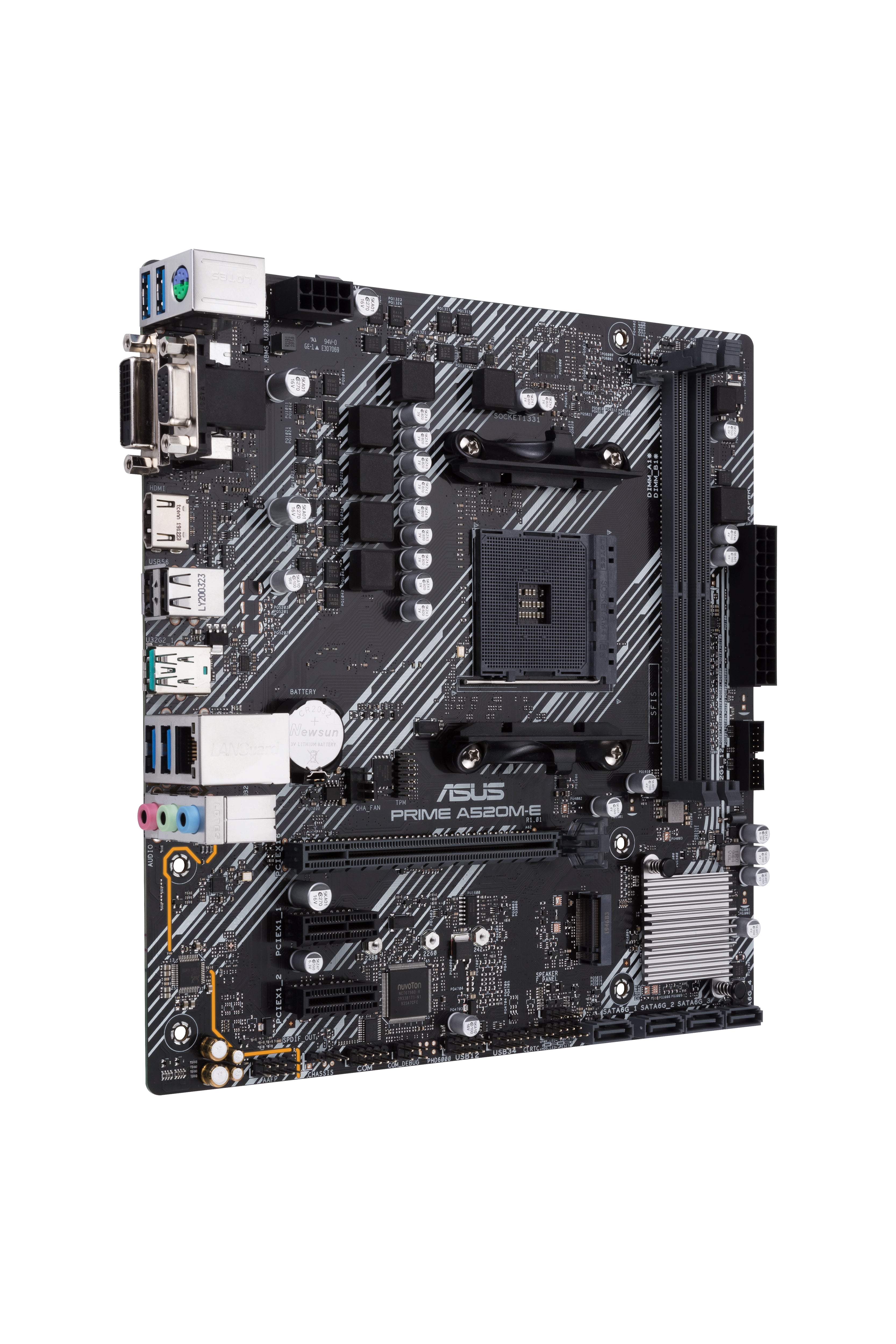 ASUS PRIME A520M-E AMD A520 Uttag AM4 micro ATX