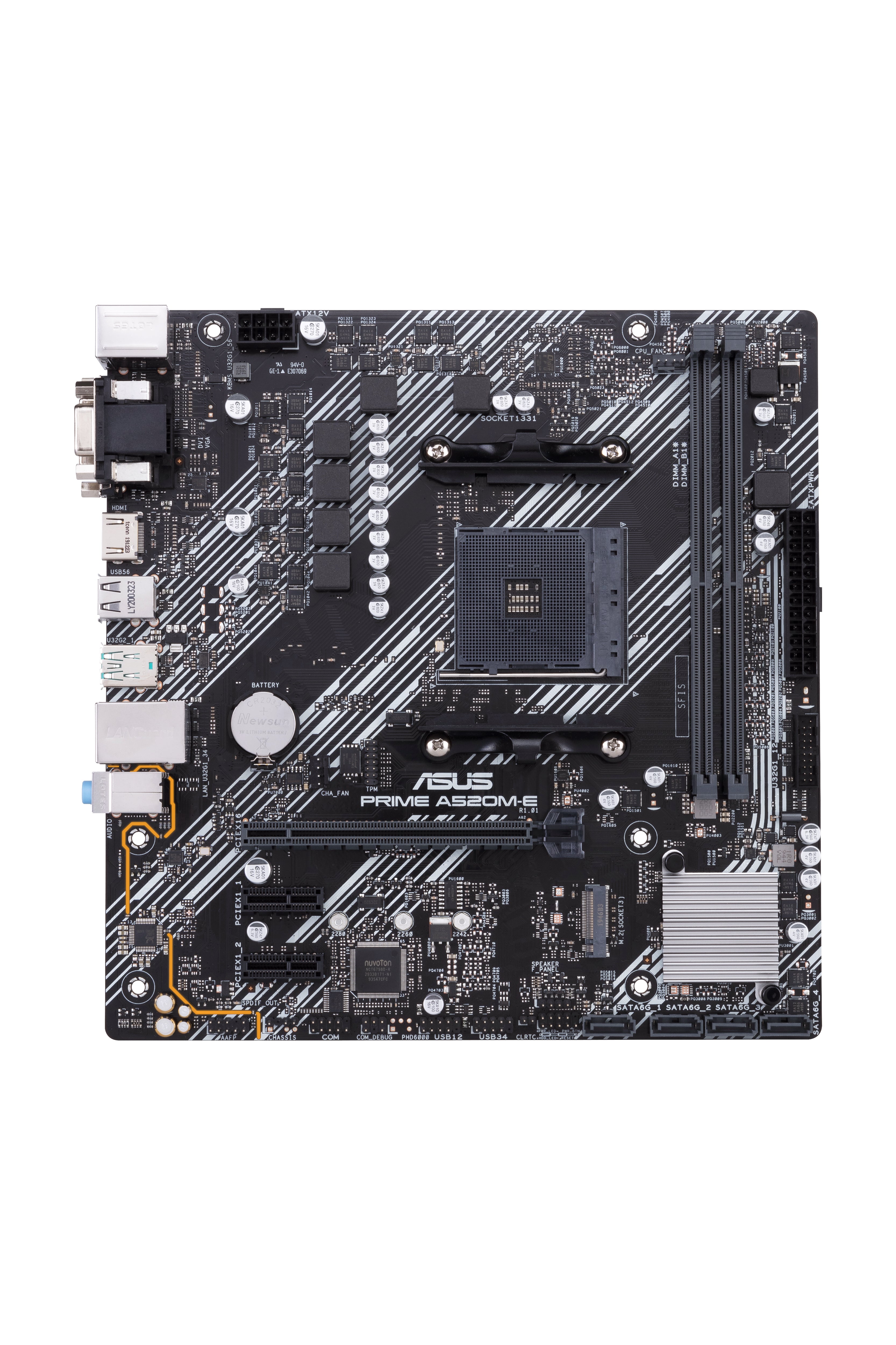 ASUS PRIME A520M-E AMD A520 Uttag AM4 micro ATX