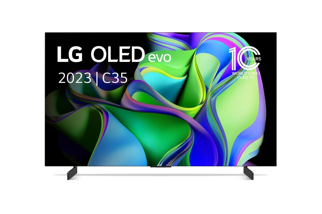 LG LG OLED evo OLED42C35LA TV-apparat 106,7 cm (42") 4K Ultra HD Smart-TV Wi-Fi Svart