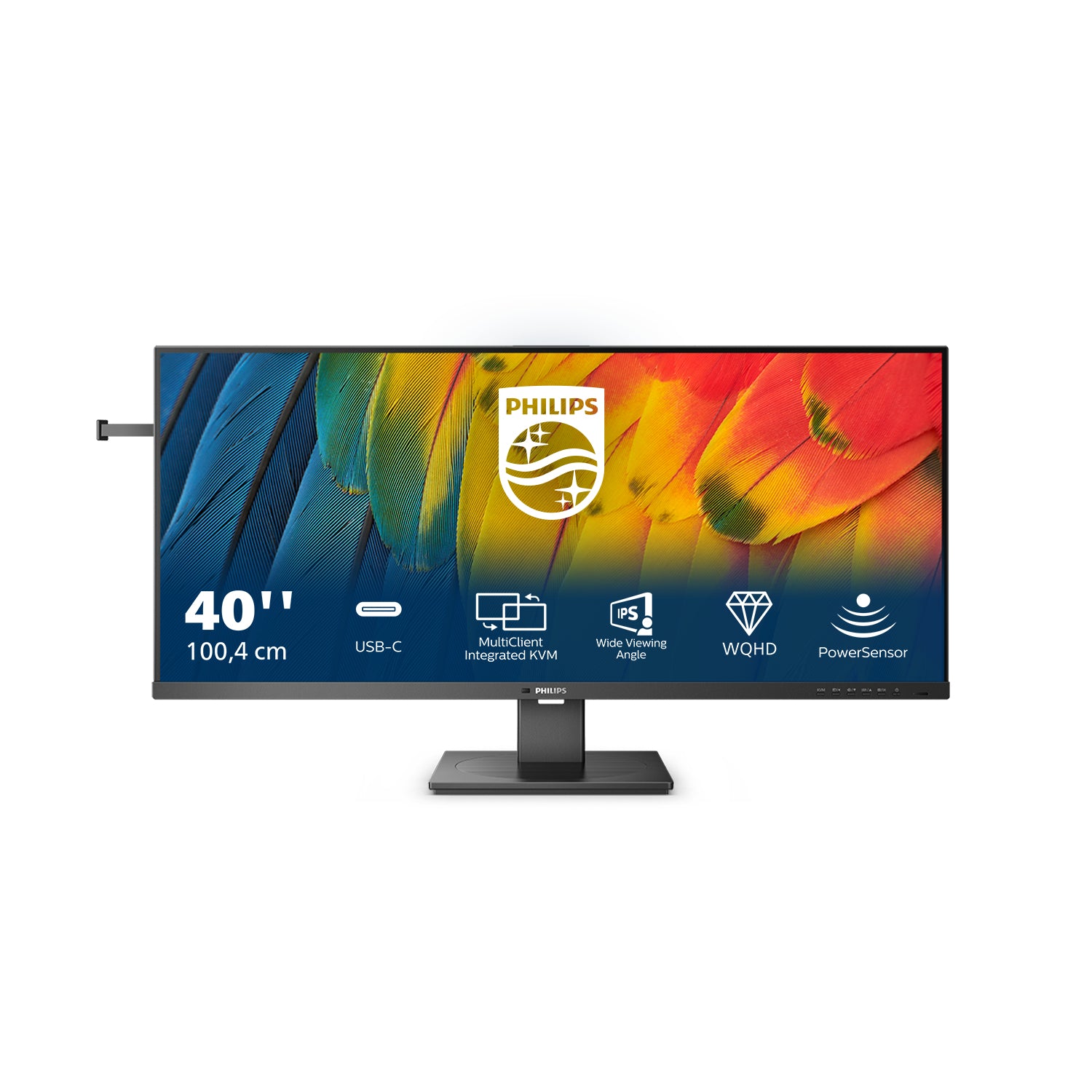 Philips Philips 5000 series 40B1U5600/00 platta pc-skärmar 101,6 cm (40") 3440 x 1440 pixlar Wide Quad HD LCD Svart