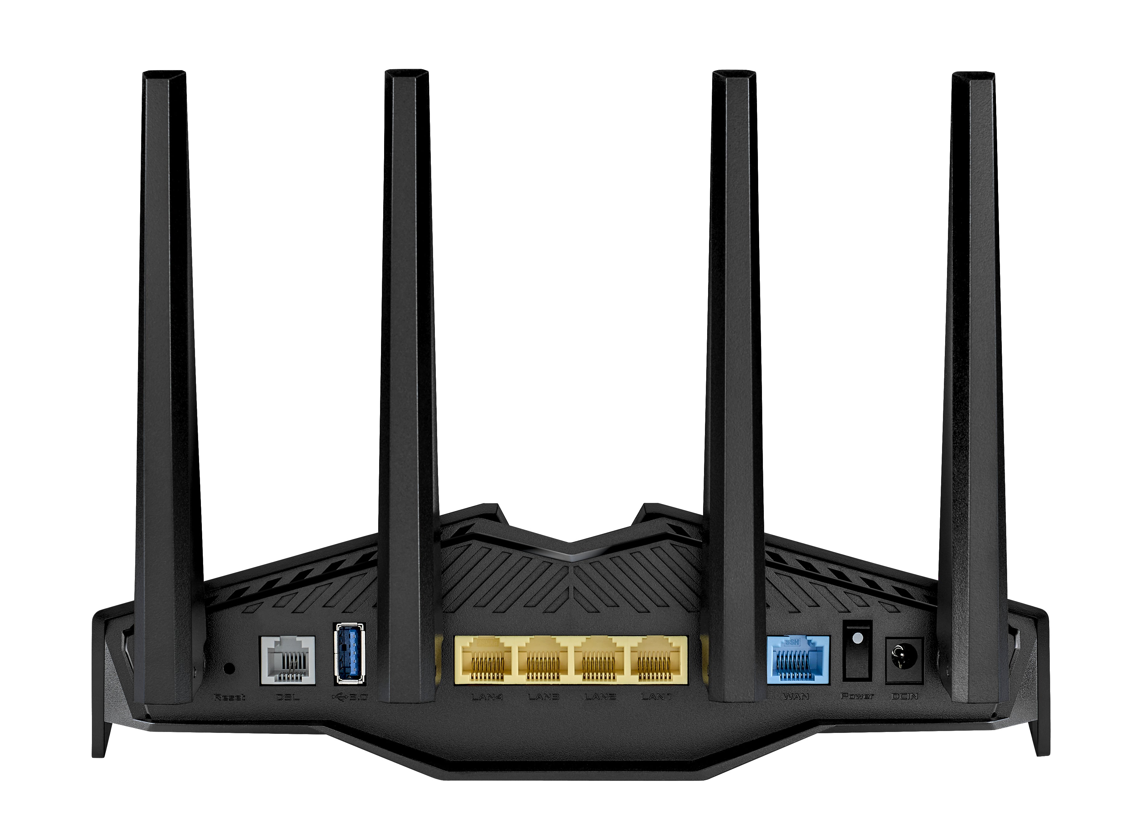 ASUS DSL-AX82U trådlös router Gigabit Ethernet Dual-band (2,4 GHz / 5 GHz) Svart