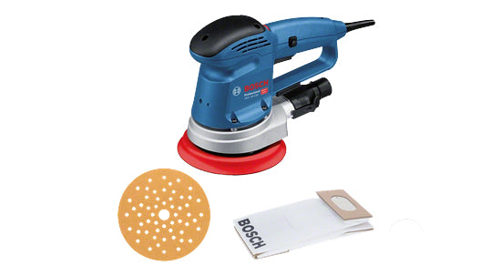 Bosch GEX 34-150 Professional Excenterslip 12000 RPM 24000 OPM Svart, Blå, Grå, Röd