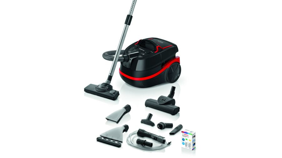 Bosch Bosch Serie 4 BWD421POW dammsugare Cylinderdammsugare Torr&våt 2100 W Kombinationsspis