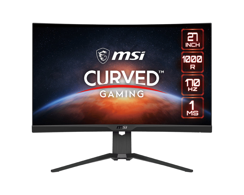 MSI MSI G272CQPDE platta pc-skärmar 68,6 cm (27") 2560 x 1440 pixlar Wide Quad HD LCD Svart