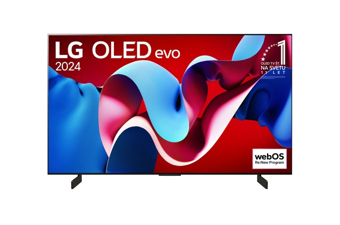 LG LG OLED42C41LA TV-apparat 106,7 cm (42") 4K Ultra HD Smart-TV Wi-Fi Svart