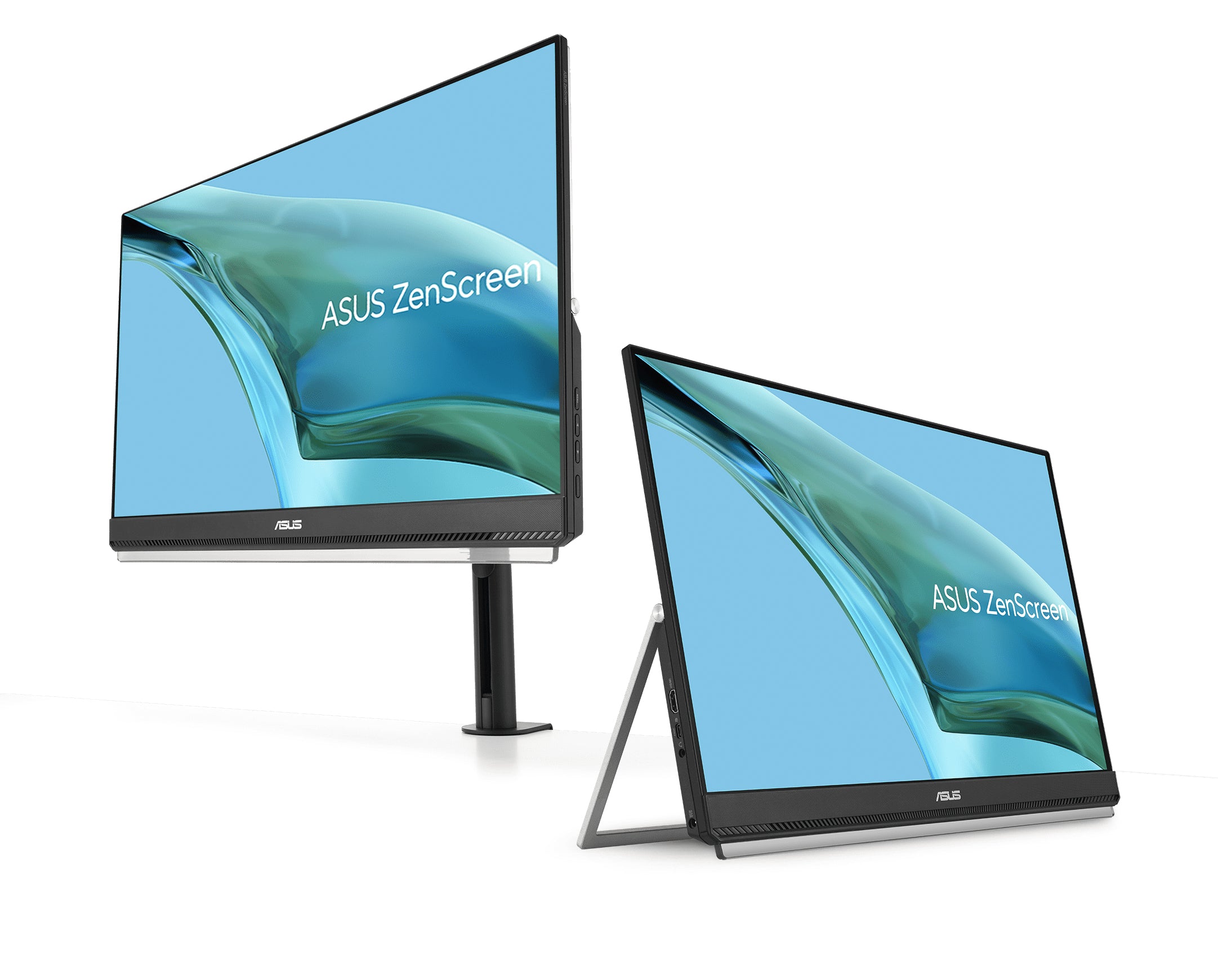 ASUS ASUS ZenScreen MB249C platta pc-skärmar 60,5 cm (23.8") 1920 x 1080 pixlar Full HD LED Svart