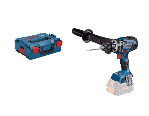 Bosch GSR 18V-150 C Professional 2200 RPM utan nyckel 2,1 kg Svart, Blå, Röd