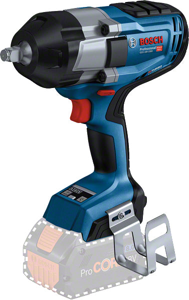 Bosch Bosch GDS 18V-1000 Professional 1750 RPM Svart, Blå, Röd