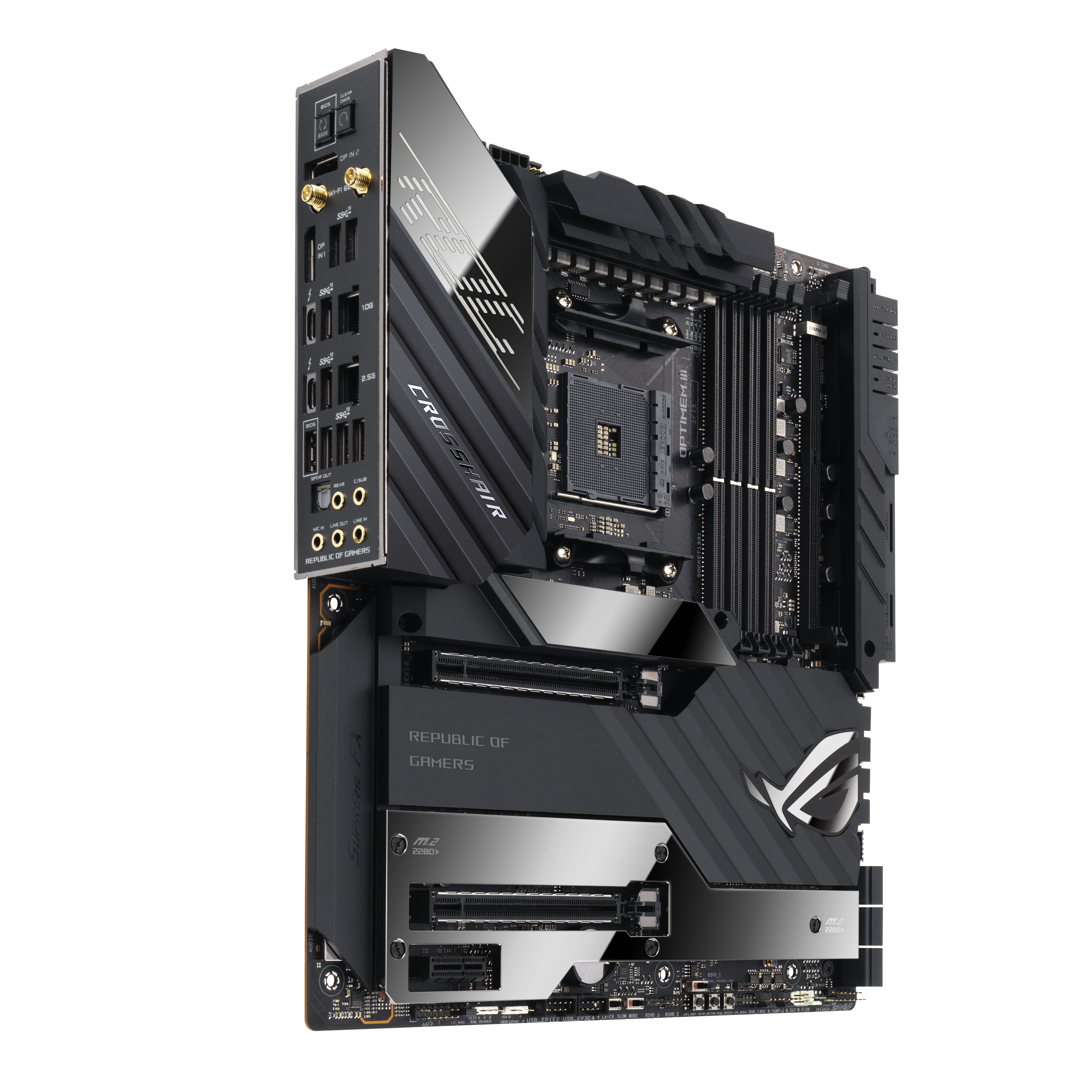 ASUS ROG Crosshair VIII Extreme AMD X570 Uttag AM4 Utökad ATX