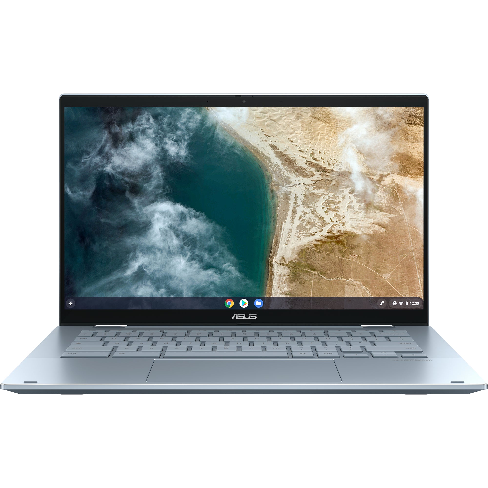 ASUS Chromebook Flip CX5 CX5400FMA-AI0084 Intel® Core™ i3 i3-1110G4 35,6 cm (14") Pekskärm Full HD 8 GB LPDDR4x-SDRAM 128 GB SSD Wi-Fi 6 (802.11ax) ChromeOS Blå